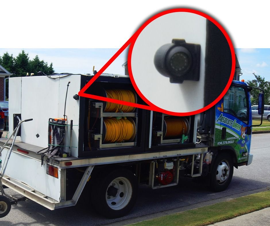 Camera on our fertilizer trucks